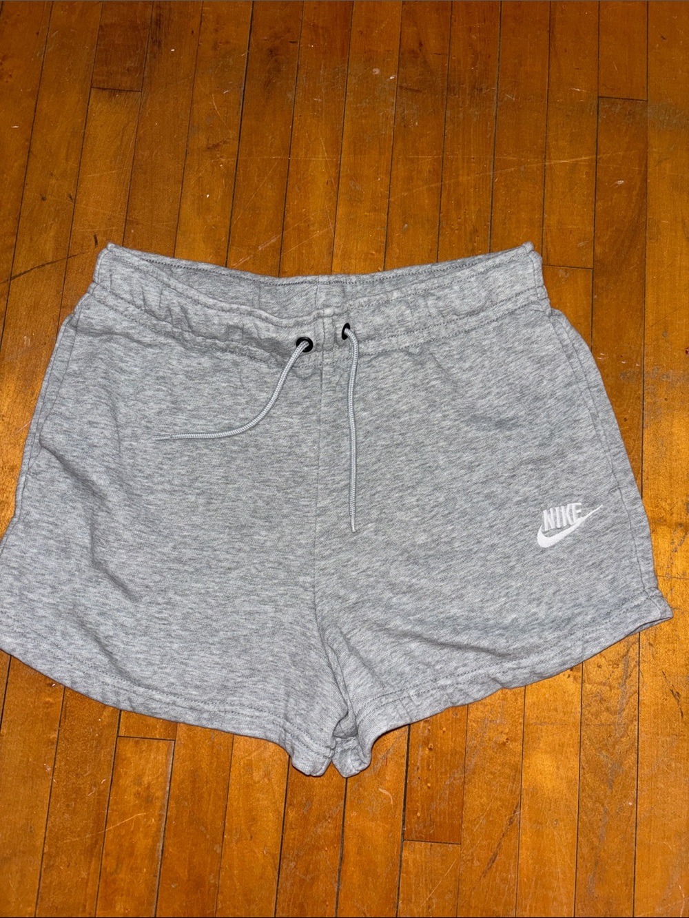 Nike Women’s Light Gray Athletic Lounge Shorts